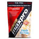Max Muscle Maxpro Elite Whey Protein Toz | 30g protein | 0g Sugar | 6.6g BCAAs | Micellar Casein Cold Filtered Whey Isolate Protein | Kas Büyüme ve Kurtarma (Vanilla Buz Kremi 2lb)