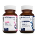 Metagenics Menopause Duo: Her Estrovera - All-Doğal, Hormon-Free Menopause Support Supplement - 30 Tablet & Vitamin D3 10.000 + K - Bone & Heart Health - 60 Softgels