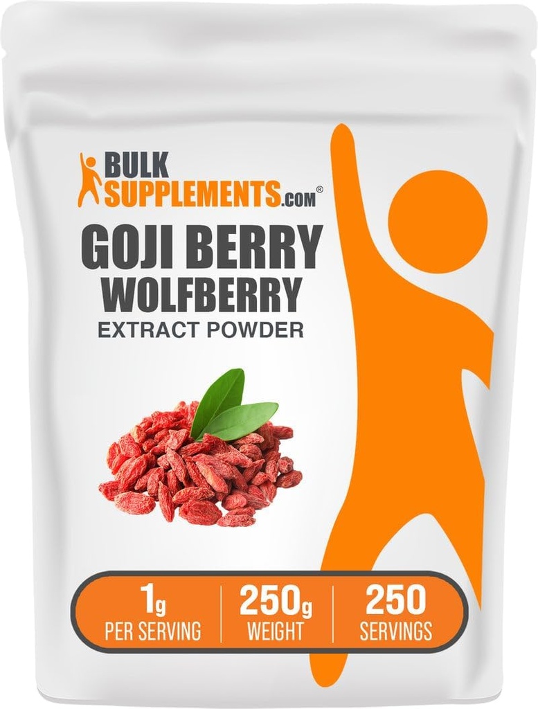 BulkSupplements.com Beam Extract Toz -Gojik Tamam, Meyve Toz - Vegan & Gluten Free, 1g hizmet başına 250g (8.8 oz) (Paket 1)