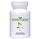 NutriGout Uric Acid Cleanse Supplement w/Turmeric, Celery Seed, Bromelain, Milk Thistle, Dandelion και Chanca Piedra, 60 Vegetarian Caps των 500 mg Καθεμία