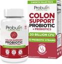 Probulin Kolon Destek Probiyotik Supplement, Daily Gut, Digestive ve Immune Health Probiyotiks Capsules for Men and Women, 20 Milyar CFU, Vegan, 90 Count Şişe