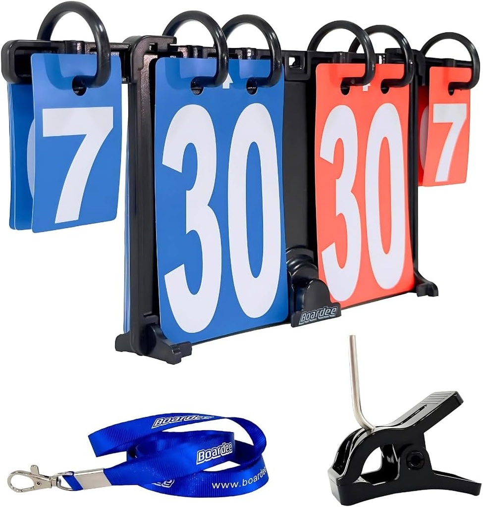 Φορητός πίνακας αποτελεσμάτων – Φορητός προσαρμόσιμος επιτραπέζιος πίνακας για Volleyball, Beach Volleyball, Cornhole, Tennis, Ping Pong, Table Tennis, Billiards