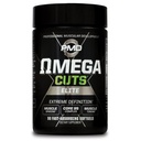 PMD Sports Omega κόβει Elite Fat Loss-Muscle Defining Formula - Ωμέγα λιπαρά οξέα, MCT και CLA για τους μυς Ορισμός και συντήρηση - Keto φιλικό για γυναίκες και άνδρες - διεγερτικό δωρεάν (90 Softgels)