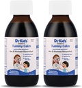 Tummy Calm Dr. Kids Children's Gas Relief & Upset Stomach Support, Alternative Gas Drops for Newborns & Kids, Safe & Gentle Oral Solution, Natural Constipation Relief, 5 Fl Oz (Pack of 2)