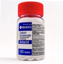 sodyum Bikarbonat Tabletleri |USP 650mg (10 tahıl) | Asit Indigestion, Heartburn, Sour Stomach & Upset Stomach | Kidney Health | 100 Count