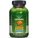 Irwin Naturals Maximum Strength 3-in-1 Carb Blocker - Neutralize Carbohydrates, Aids Digestion and Metabolism Booster - White Kidney Bean Extract + Chromium + Enzyme Blend - 75 Liquid Soft-Gels