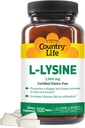 ΧΩΡΑ ΒΙΤΑΜΙΝΕΣ L-Lysine 1000 Mg με B-6, 2.5 Λίρες