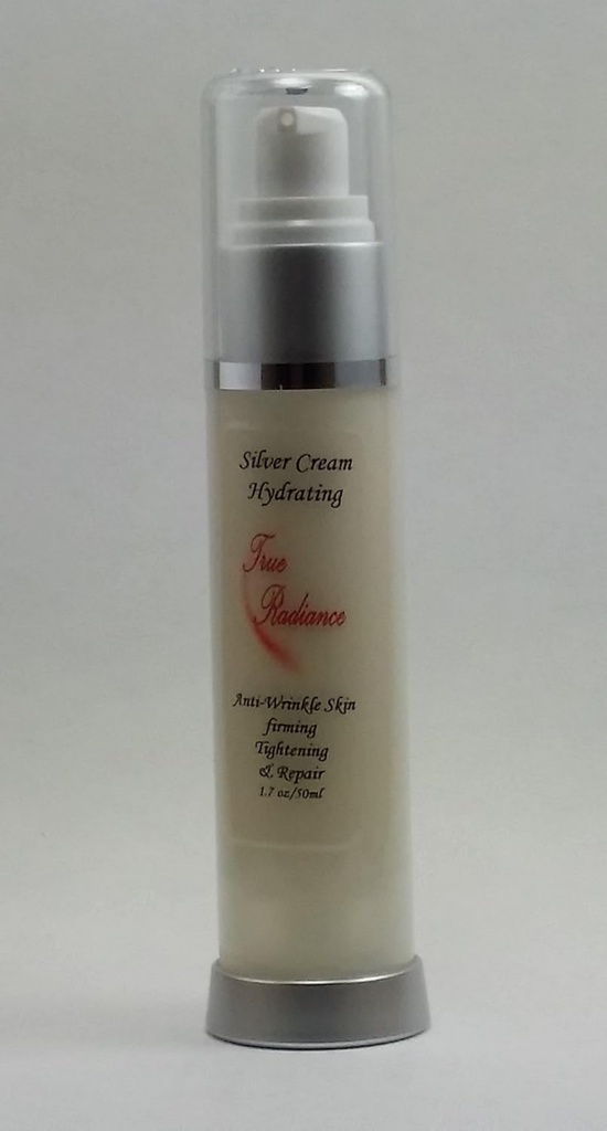 SILVER CREAM Marine Collagen Anti-Aging, Wrinkle Rez ve süper hipnoz.DMAE, Alpha lipoic asit, Ceremide 3, Hyaluronic asit evBEN FREE 1.7 oz /50 ml.