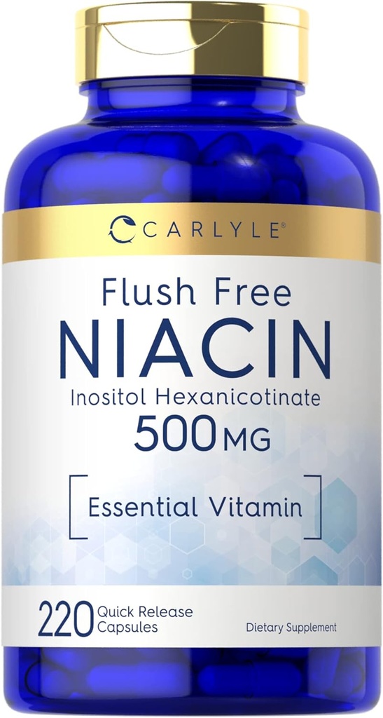 Carlyle Niacin Flush Free 500mg 