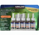 KIRKLAND Signature Aller-Flo Fluticasone Seiko (Glucorticoid) 5 Şişe x 120 Malzemeli Kombinasyonlar 0.54 Fl OZ Şişe başına (15.8 mL x 5) 2.70 OZ Total (79 mL Total) 600 Toplam Kombinasyon