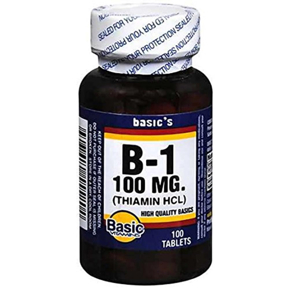B-1 100 mg Tablet - 100 ct