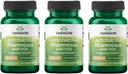 Swanson Lactobacillus Rhamnosus with FOS - Probiotic Supplement Supports Digestive Health - 5 Billion CFU - Promotes GI Tract Health During Travel - (60 Veggie Caps) 3 Pack