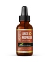 Herbal Goodness Lungs and Respiration 1oz - Better Lungs, Lungs Cleansing, Respiratory Support, growth Cells Support and Immune Support with Mullein Leaf Extracts - 1bottle