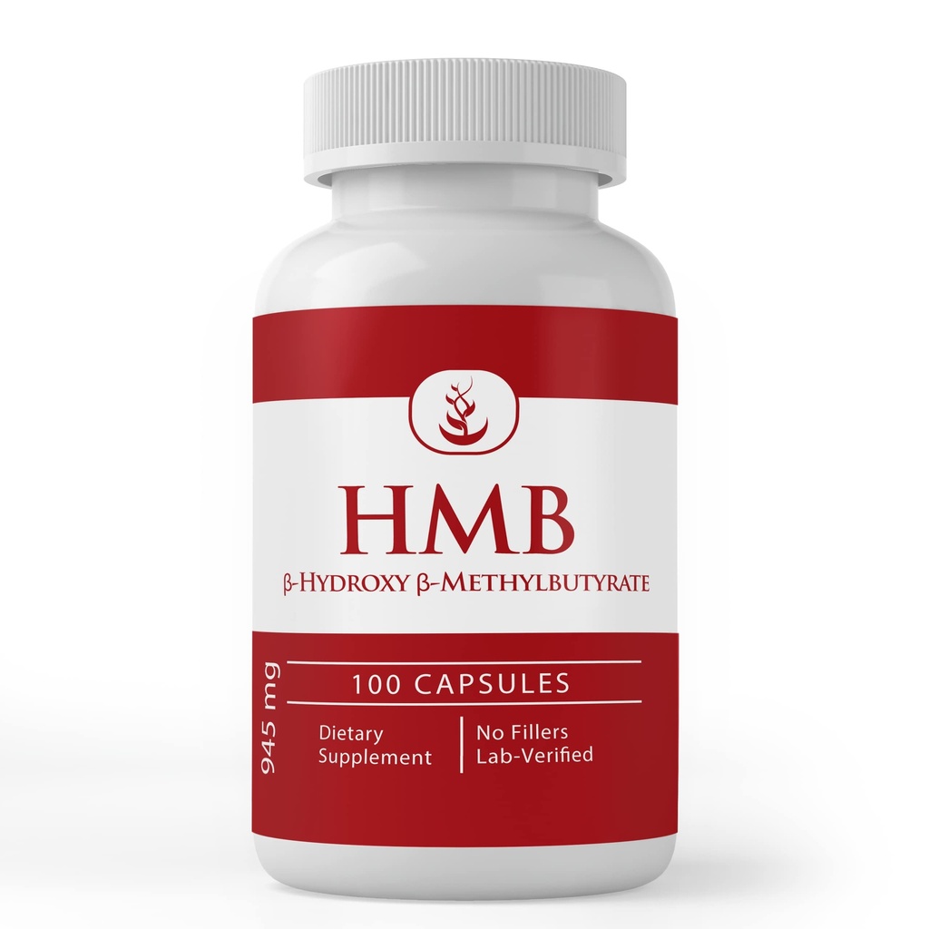 Pure Original Materialss HMB, (100 Capsules) Her zaman Pure, Nomixs veya Fillers, Lab TY