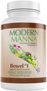 Bowel #1: Constipation Relief Formula - Φυσικό βοτανικό Laxative - Απαλό, αποτελεσματικό, Δεν σκληρό παρενέργειες - Ανακουφίζει δυσκοιλιότητα, αέριο, και Bloating - Vegan (60-Ημέρα προσφοράς, 120 κάψουλες)