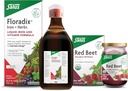 Floradix Iron & Herbs (23.7 oz) & Salus Red Beet Crystals (7 oz) - Iron Supplement for Healthy Energy Support* & Organic Nutritional Beet Root Drink Mix