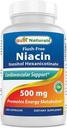 En İyi Naturals Flush-Free Niacin Inositol Hexanicotinate 500 mg 180 Capsules