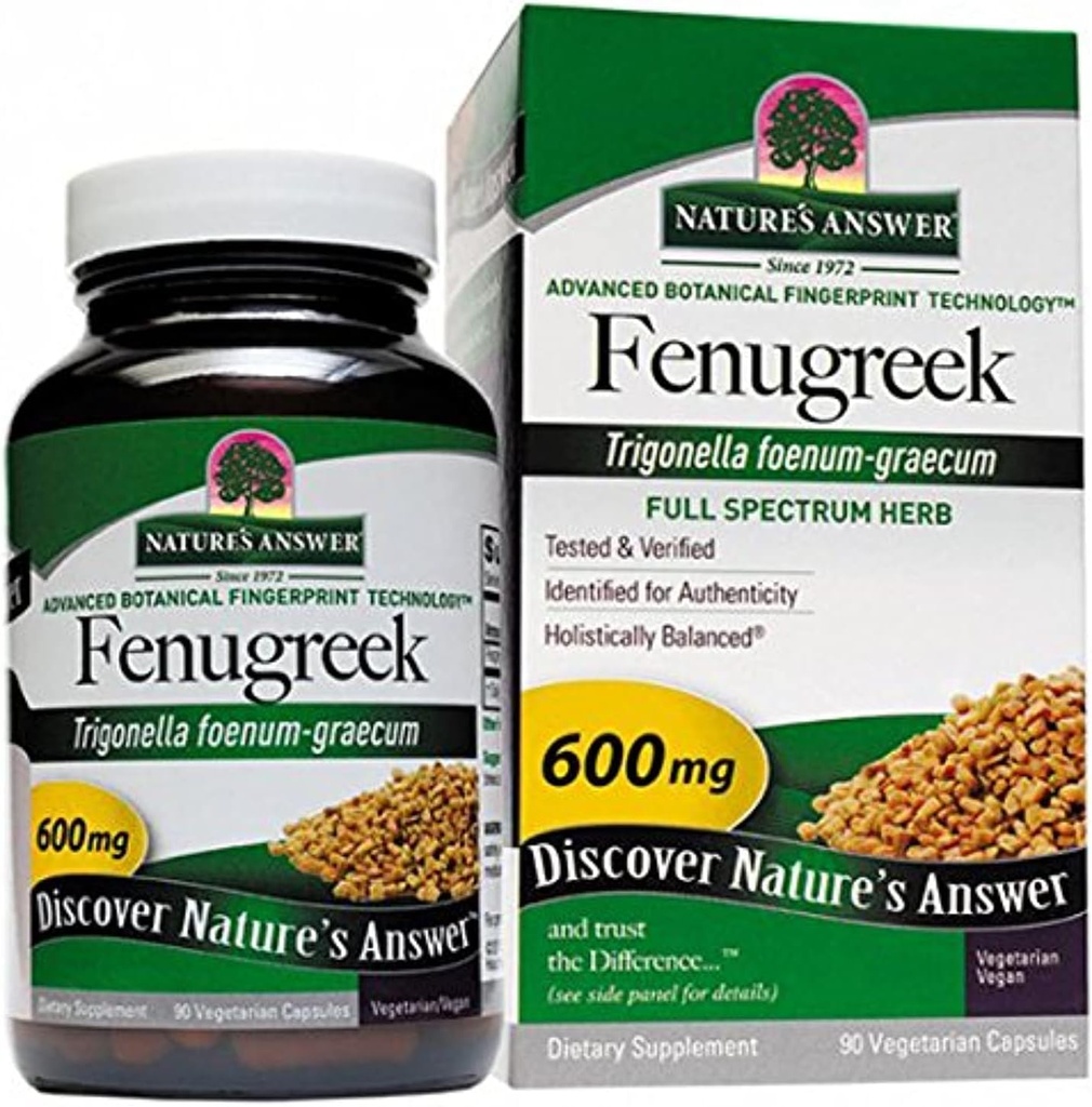 Fenugreek Σπόροι Φύση απάντηση 90 Caps