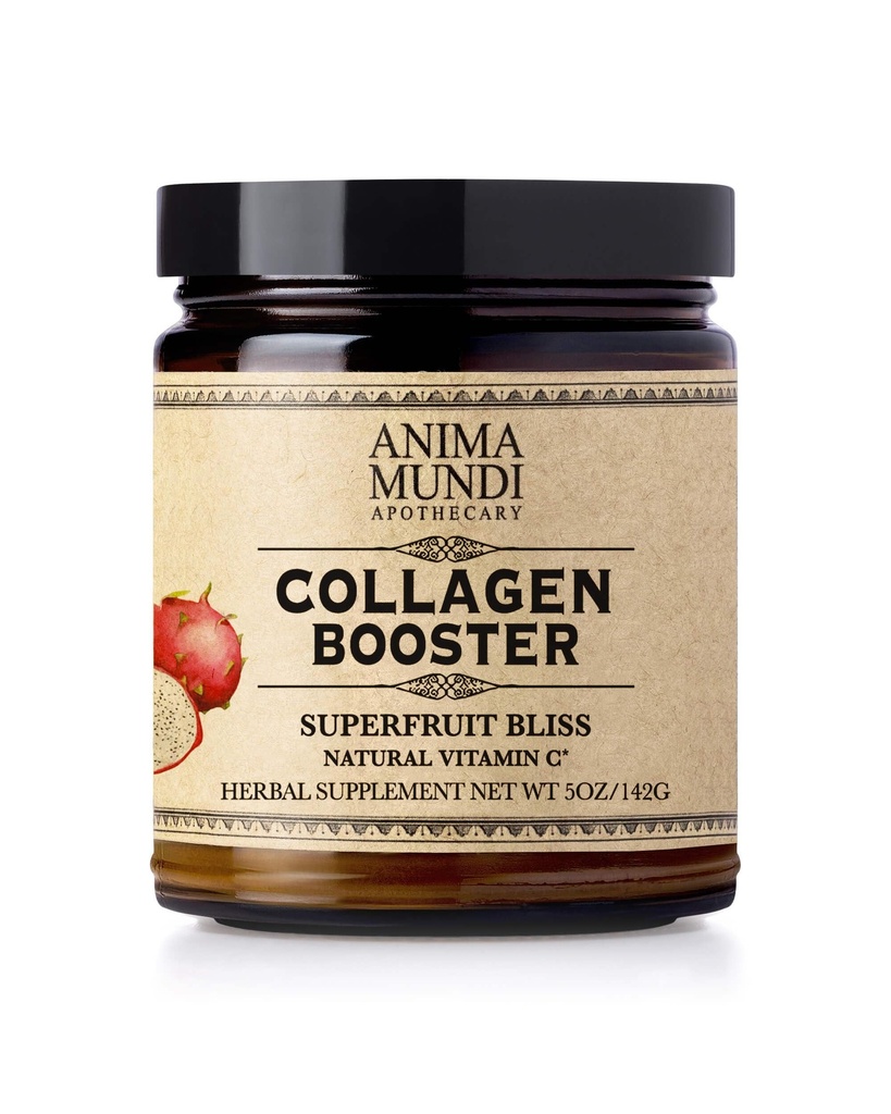 Simdi Mundi Apothecary Vegan Collagen ATM Toz, Superfur Bliss - Skin, Hair & Nails - Collagen Support Toz - Easy Drink Mix-in (5oz)