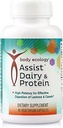 Body Ecology Assist Dairy and Protein | High Potency Supplements for Effective Digestion of Lactose and Casein | Supports Healthy Digestion | 90 Vegetarian Count