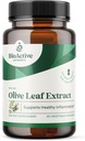 BIOACTIVE NUTRIENTS Olive Leaf Extract Supplement - 700 mg - 180 Sebze Capsules -% 20 Ol Europein Inter - Supports General Health