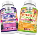 FRESH SACARE Elderberry Immune Support and Vitamin D3 10.000 IU - Sche