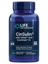 Life Extension CinSulin® with InSea2® and Crominex® 3+, shilajit, amla Fruit, Cinnamon, Brown Seaweed, Supports Health Metabolism and Satiety, Gluten-Free, Non-GMO, Vegetarian, 90 Capsules