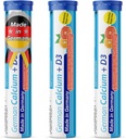 Almanuba + Vitamin D İçecek Effervescent Tabletler 60 Orange-Grapetre Flavour - 500 mguba, 2,5 μg D3 - T&D Pharma - Almanya'da Yapıldı