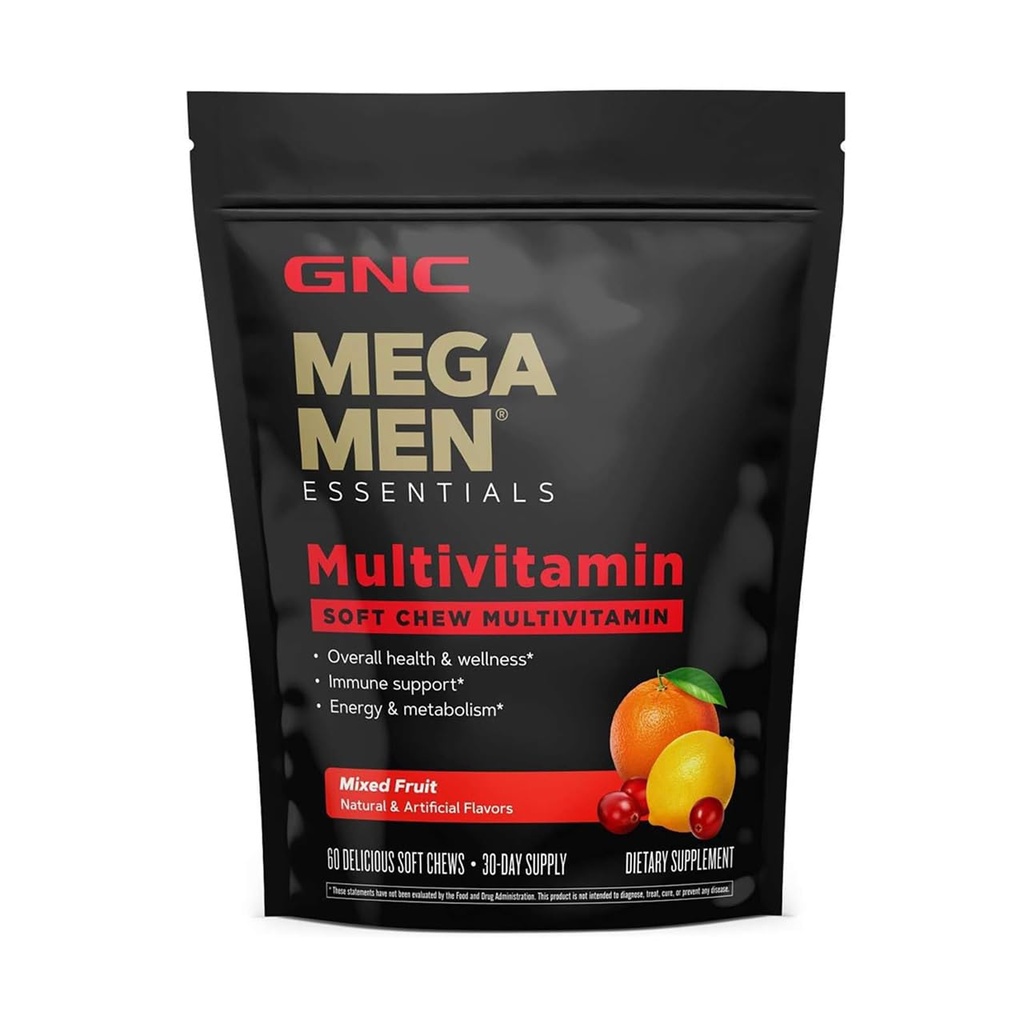 GNC Mega Men Μαλακό Μασούρι Multivitamin 