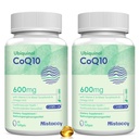 CoQ10 600 mg Softgels | Yüksek Abhidrasyon CoQ10 Ubiquinol Supplement | Azaltın Form E & Omega 3 6 9 | Antioksis Enerji için İyi | 120 Softgels