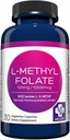 MD Life L-Methylfolate 12.5 mg Supplement - Profesyonel-Grade Active L Torchfolate Supplement - 30 Capsules - L-Methylfolate 12.5 mg - maksimum Potency MTHFR W /Esential