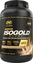PVL Gold Series - 100% Whey ISOGOLD Spor - Premium Whey Protein Isolate Shake Mix - 2 LB - Buz Kremi
