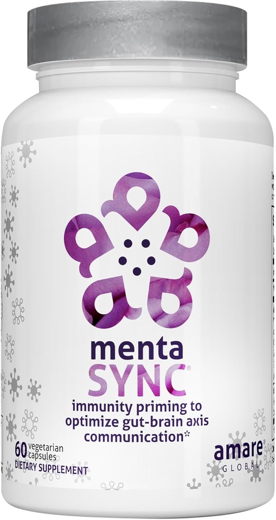 Amare Global MentaSync® Immune System için Gut Brain Axis İletişim Tamamını optimize etti, 60 Capsules