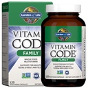Kadınlar için Life Multivitamin, Men & Kids Age 6 ve yukarı, Vitamin Kod Ailesi Çok - 120 Vejetaryen Capsules, Tüm Gıda Vitaminleri, Yiyecek ve Probiyotikleri, Gluten Free Diyet Supplements