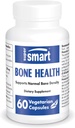 SuperSmart - Bone Health Supplement (% 100 Plantive & Patented) - Güçlü Bones & Bone Mechanic Supplement | Non-GMO & Gluten Free - 60 Vegetarian Capsules