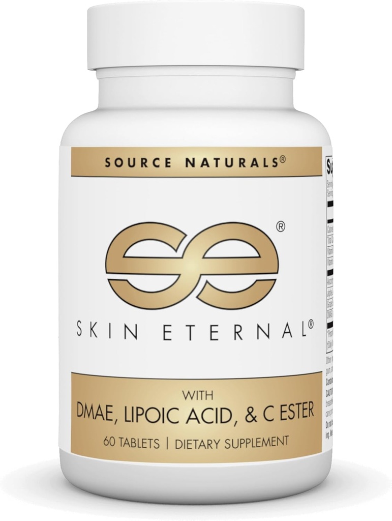 Kaynak Naturals Skin Eternal Tablet DMAE, LIPOIC Acid, & C Ester - 60 Tablet