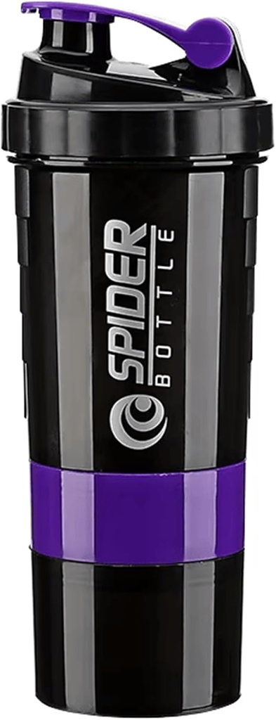 5 1 Protein Shaker Şişe - Profesyonel Dizi Shaker Şişe Protein Shakes Ve Pre Workout Gym Şişe,With Toz Storage,Pill Tray,Mixing Ball,Shakes Cup (plepur)