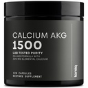 Toniiq 1500 mg Ultra Yüksek Saf Ca AKG Supplement - 99+ Yüksek derecede Purified and Bio availableuba Alfa-Ketoglutarate - Steel AKG Longevity Supplement - 120 Ca-AKG Vegetarian Capsules