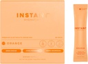 Άμεσης Ενυδάτωσης Ηλεκτρολύτες Powder Packets - Citrus Orange Drink Mix - Zero Sugar - Keto, Vegan, Gluten-free, Non-GMO - Ενισχύστε την αποκατάσταση, την υγεία του εγκεφάλου, τους μυς και τους ιστούς Υποστήριξη - 30 Sticks