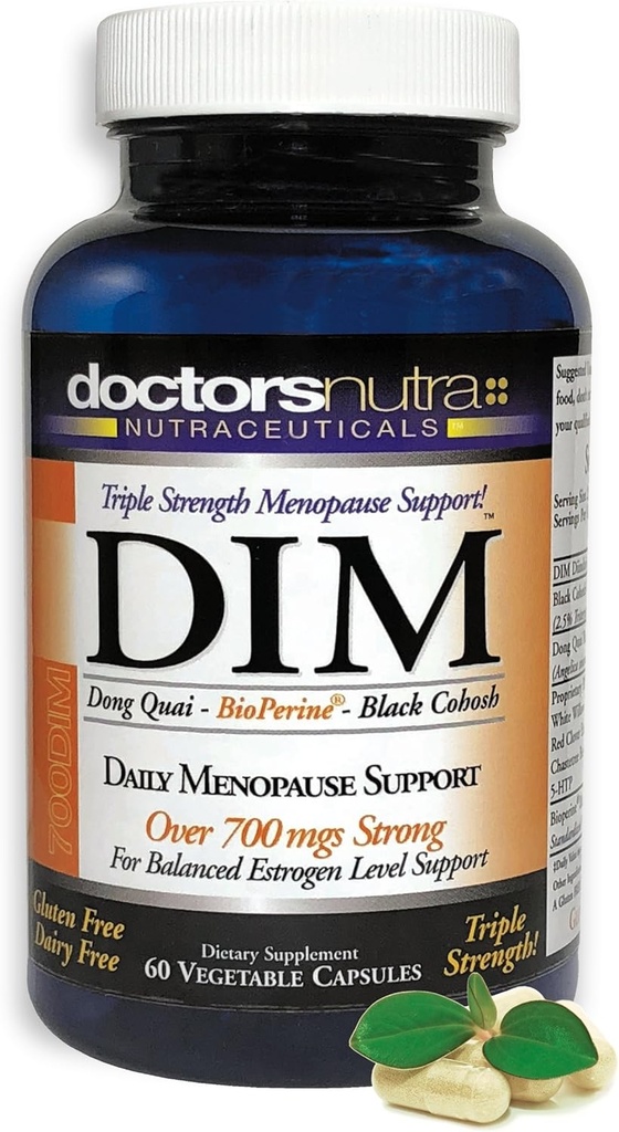 Doğal Adım Menopause - Phytoestrogens Isoflavones Black Cohosh with Other Herbs and Botanicals - 60 Capsule