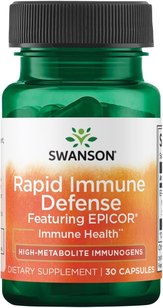 Swanson Epicor High-Metabolite Immunogens 500 Milligrams 30 Κάψουλες