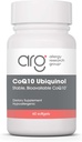 Antivirüs Research Group CoQH-CF Ubiquinol 100 mg Supplement - Un-O oksited CoQ10, Supports Cardiovascular Health, Immune System Support, Stable, Bio available, Softgels - 60 Count