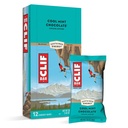 CLIF BARS - Ενεργειακά Μπαρ - Ψυχρή σοκολάτα μέντας - Με καφεΐνη - Κατασκευασμένη με οργανική βρώμη - Φυτική βάση τροφίμων - Χορτοφαγικά - Kosher (2,4 μπάρες πρωτεΐνης ουγγιάς, 12 κόμης) Συσκευασία Μαΐου Vary
