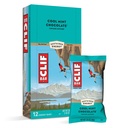 CLIF BARS - Ενεργειακά Μπαρ - Ψυχρή σοκολάτα μέντας - Με καφεΐνη - Κατασκευασμένη με οργανική βρώμη - Φυτική βάση τροφίμων - Χορτοφαγικά - Kosher (2,4 μπάρες πρωτεΐνης ουγγιάς, 12 κόμης) Συσκευασία Μαΐου Vary