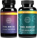 Primal Harvest Mind Yakıt ve Magnezyum Glycinate Supplements for Women and Men and Magnezyum Mind Beyin ATM Pills Sche