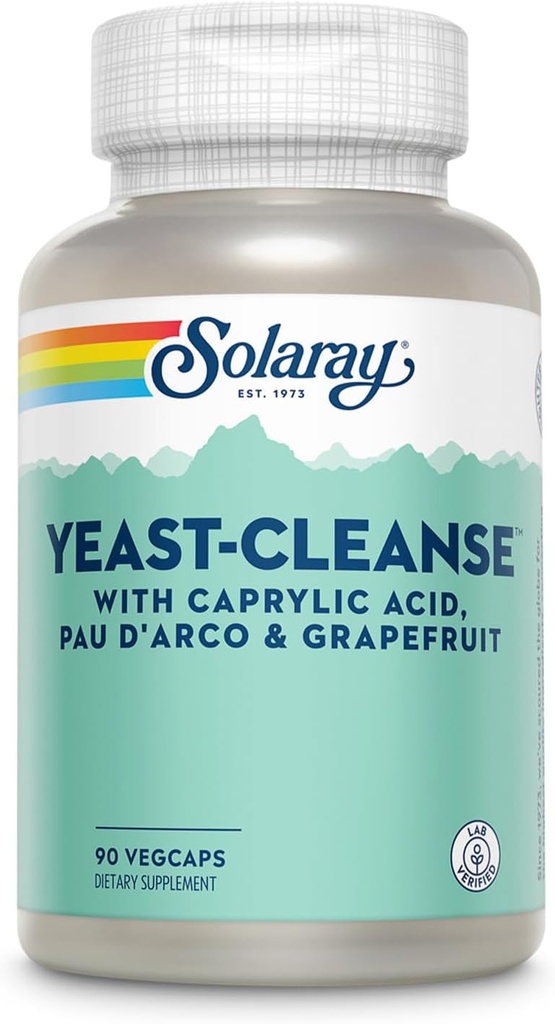 SOLARAY Yeast-Tese - 90 Vegetarian Capsules