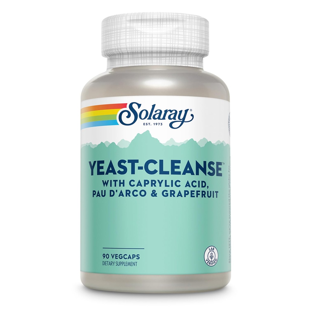 SOLARAY Yeast-Tese - 90 Vegetarian Capsules