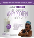 Jay Robb Whey Isolate protein Toz, Low Carb, Keto, Vejetaryen, Gluten Free, Lactose Free, No Sugar Eklenme, No Fat, No Soy, Nothing Yapay, Non-GMO, Best-Tasting (5 Pound, Unflavored)