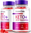 Laboratuvarları - Metabolix Laboratuvarları DW Plus ACV Gummies - Kilo Yönetimi Desteği Apple Cider Vinegar Supplement (120 Gummies)