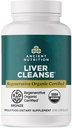 Eski Beslenme Rejeneratif Organik Onaylı Canlı Temizleme Tamam, Antik Herbals Liver Cleanse with Milk Thistle, Burdock Root & Reishi For Optimal Liver Support, Gluten Free, 90 Count